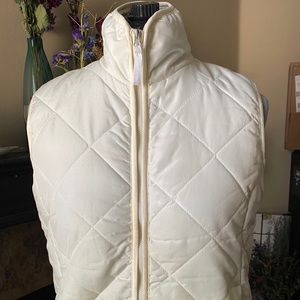 White Puffer Vest